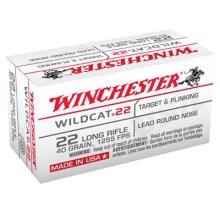 Winchester Wildcat 22LR 40gr LRN 50/bx