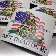 ASW Ammo Army DON\'T TREAD ON ME (Full Color) Decal