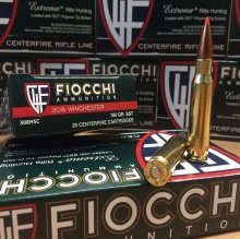 Fiocchi Extrema .308 180 gr. Hornady SST 308HSC 20 rnd/box