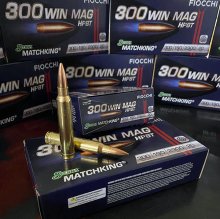 Fiocchi SIERRA MK Case HPBT Ammo