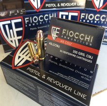 Fiocchi Cowboy 45 Long Colt CMJ 255 gr. 45LCCMJ 50 rnd/box
