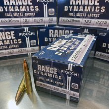 Bulk Fiocchi BRASS Case FMJ Ammo