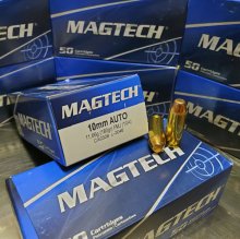 Magtech 10 mm 180 gr. FMJ 10A 50 rnd/box