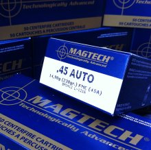 Magtech 45 ACP 230 gr. FMJ 1000 rnd/case