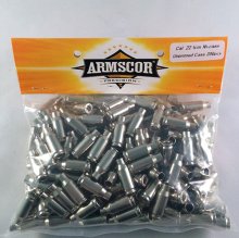 Armscor 22 TCM NICKEL PLATED BRASS ONLY NOT AMMO 1000 rnd/pack