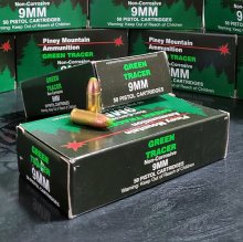 Piney Mountain Green Tracers FMJ Ammo