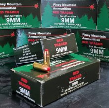Piney Mountain RED Tracers FMJ Ammo
