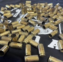 MIXED HEADSTAMP ONCE FIRED BRASS 9mm NOT LOADED AMMO 500 rnd/bag