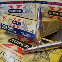 Winchester Super-X .308 150 gr. SP Power Point 20 rnd/box