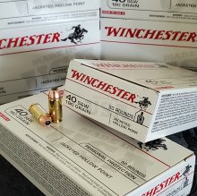 Winchester USA 40 S&W 180 gr. JHP White Box 50 rnd/box