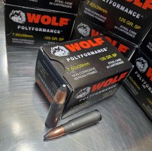 Wolf Polyformance 7.62X39 125 gr. SP 20 rnd/box
