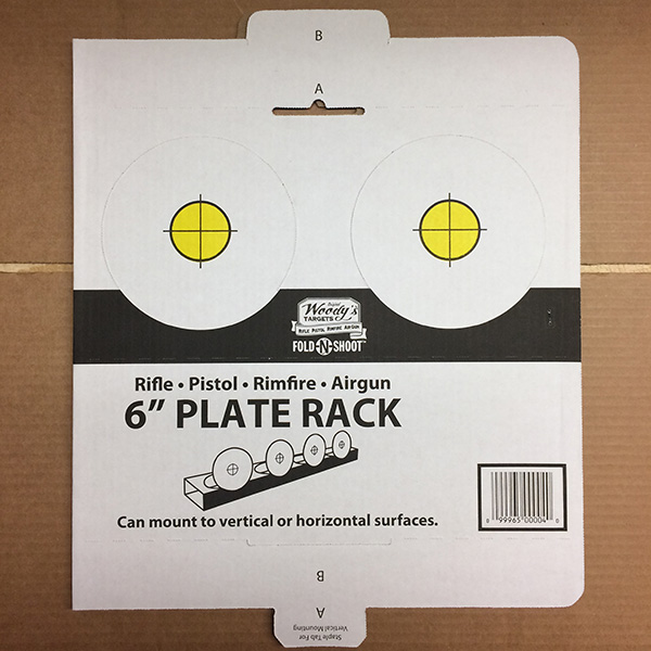 Woody's Fold-N-Shoot Plate Rack Ground Target
