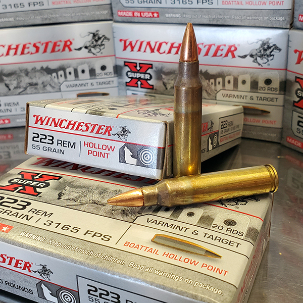 Winchester Super-X 223 55 gr. BTHP 20 rnd/box