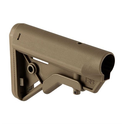 AR-15 Bravo Stock Collapsible Mil-Spec Coyote Brown