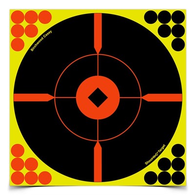 Shoot-N-C 12" Bull's-Eye "BMW" Target 5 Sheet Pack