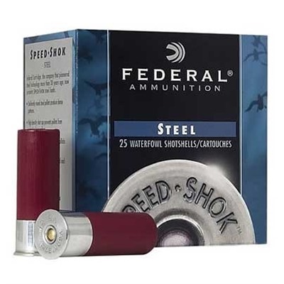 Federal Speed Shok HV Steel 12ga 3" 1-1/8oz #BB 25/bx