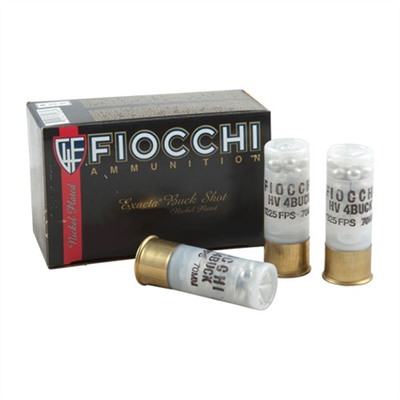 Fiocchi Nickel Plated Buckshot 2-3/4\" #00
